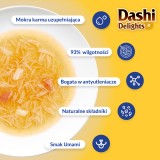INABA CAT Dashi Delights Brodo Setoso Pollo con Salmone - snack per gatti - 40g