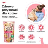 INABA Churu Bites Pollo con tonno e salmone - snack per gatti - 3x10 g