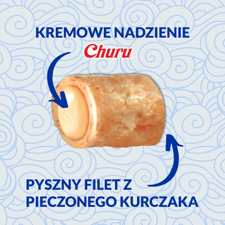 INABA Churu Bites Pollo con tonno e salmone - snack per gatti - 3x10 g