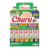 INABA Churu Mix Pollo e Tonno - snack per gatti - 80x14g