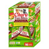 INABA Churu Fun Bites Pollo e Zucca - snack per gatti - 8x12g