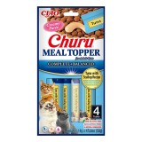 INABA Churu Meal Topper Tonno con capasanta - snack per gatti - 4 x 14g