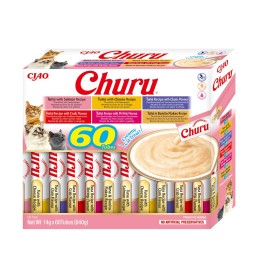 INABA Churu Variety box Tonno - snack per gatti - 60 x 14g