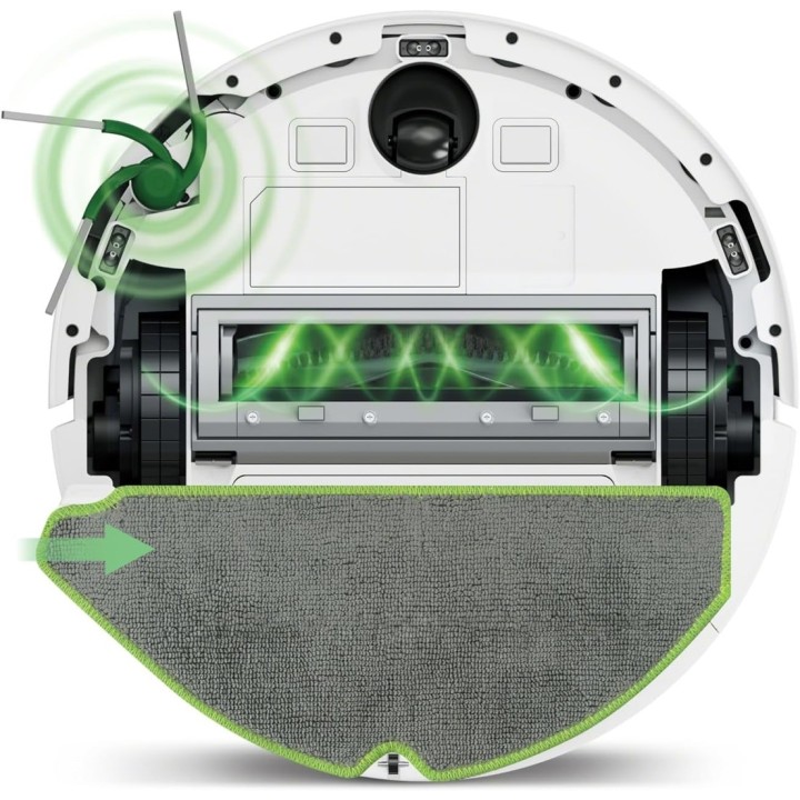 iRobot Roomba 115 Robot aspirapolvere combo bianco