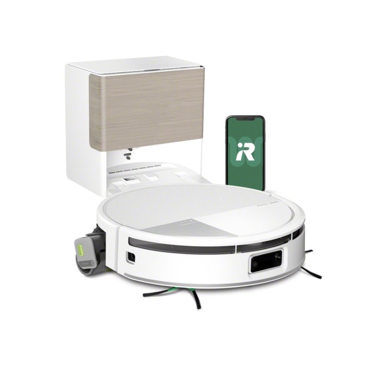 iRobot Roomba Max 705 Combo robot pulizia con stazione di aggancio AutoWash bianca