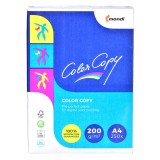 Carta fotocopiatrice ufficio Mondi Color Copy 8687A20 (A4, 200g/m2, 250 fogli, carta bianca, satinata)
