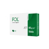 Carta fotocopiatrice ufficio POLJET 9938A80 (A4, 80g/m2, 500 fogli, carta bianca opaca)
