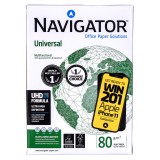 Carta fotocopiatrice ufficio universale Premium Navigator 8247A80 (A4, 80g/m2, 500 fogli, carta bianca)