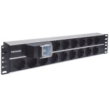 Intellinet 19 2U Rackmount 15-Output Unità di distribuzione dell'alimentazione (PDU) EU CEE 7/3 prese con interruttore aria dopp