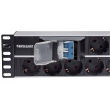 Intellinet 19 2U Rackmount 15-Output Unità di distribuzione dell'alimentazione (PDU) EU CEE 7/3 prese con interruttore aria dopp