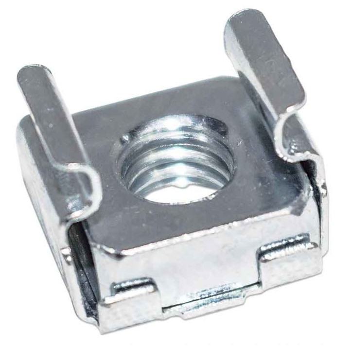 Intellinet Set di dadi gabbia (confezione da 50) M6 dadi bulloni e rondelle idoneo per armadi di rete/rack server vasca di stocc