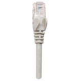 Intellinet Cavo patch di rete Cat5e 3m grigio CCA U/UTP PVC RJ45 contatti placcati oro senza grovigli protetto garanzia a vita