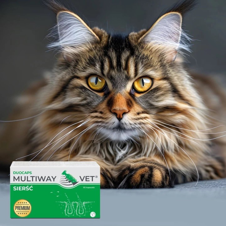 JM SANTE Multiway Vet Duocaps - capsule apribili per mantello e pelle per cani e gatti – 60 pz