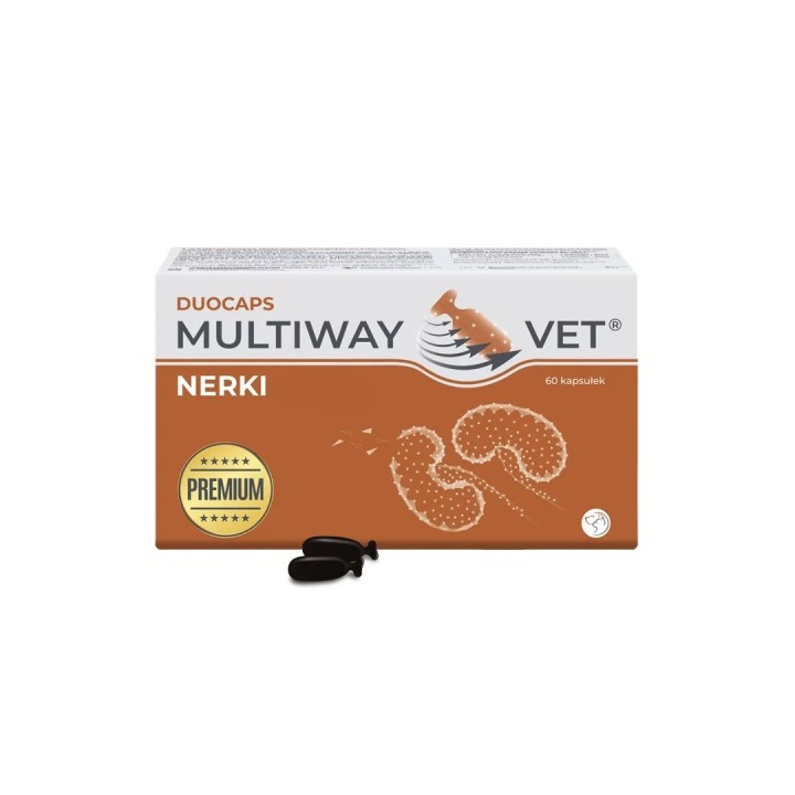 JM SANTE Multiway Vet Duocaps Kidneys - capsule apribili per reni per cani e gatti – 60 pz