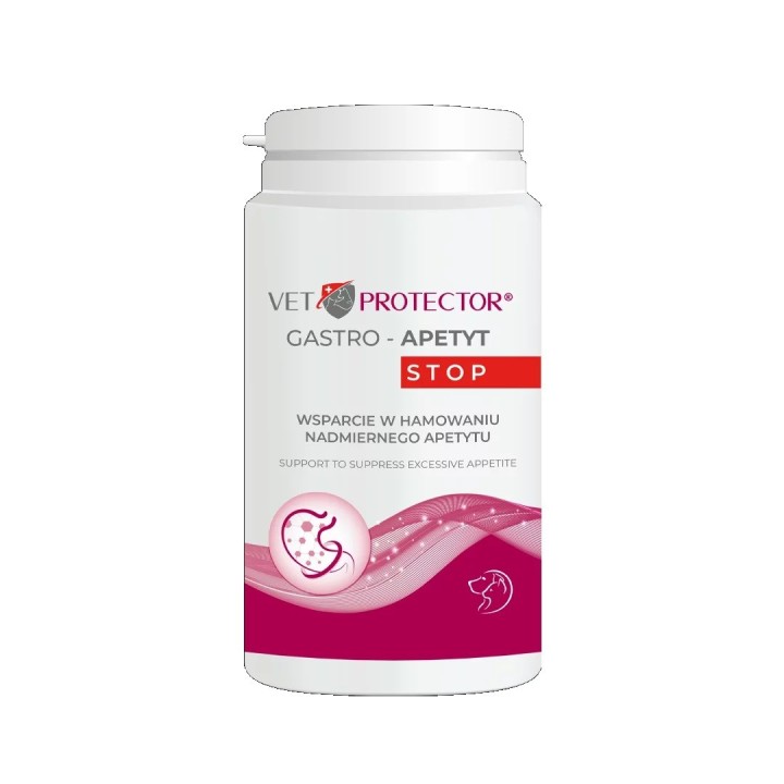 JM SANTE Vet Protector® Gastro – Appetite Stop- integratori per cani e gatti - 150g
