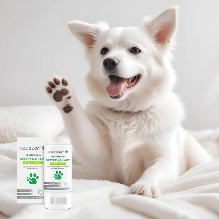 POLIDERM stick per zampe ipoallergenico per cane e gatto – 14.5g