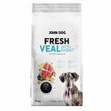 JOHN DOG Fresh Junior Razze medie e grandi - cibo secco per cani - 12kg