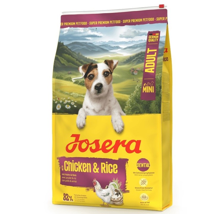 JOSERA Adult Mini pollo con riso - cibo secco per cani - 10kg