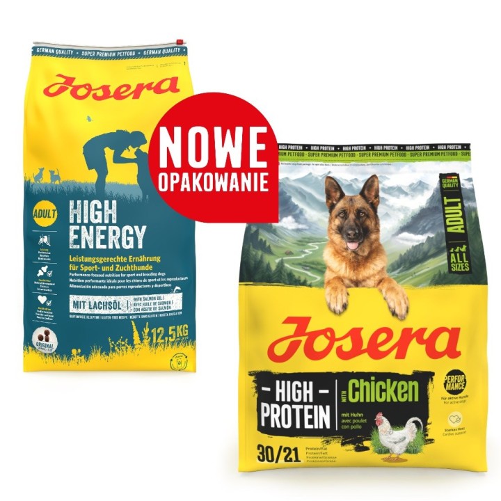 JOSERA High Protein pollo - cibo secco per cani - 12 5kg