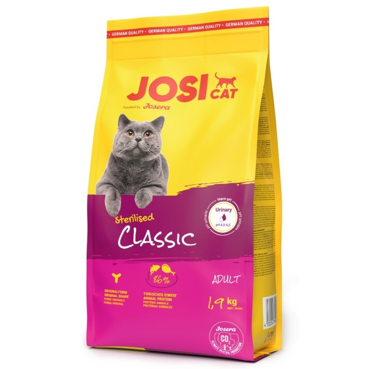 JOSERA JosiCat Sterilised Classic - cibo secco per gatti - 1 9 kg