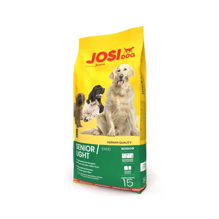 JOSERA JosiDog Senior/Light - cibo secco per cani - 15kg