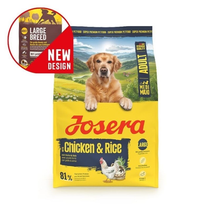 JOSERA Medi/Maxi pollo e riso - cibo secco per cani - 12 5kg