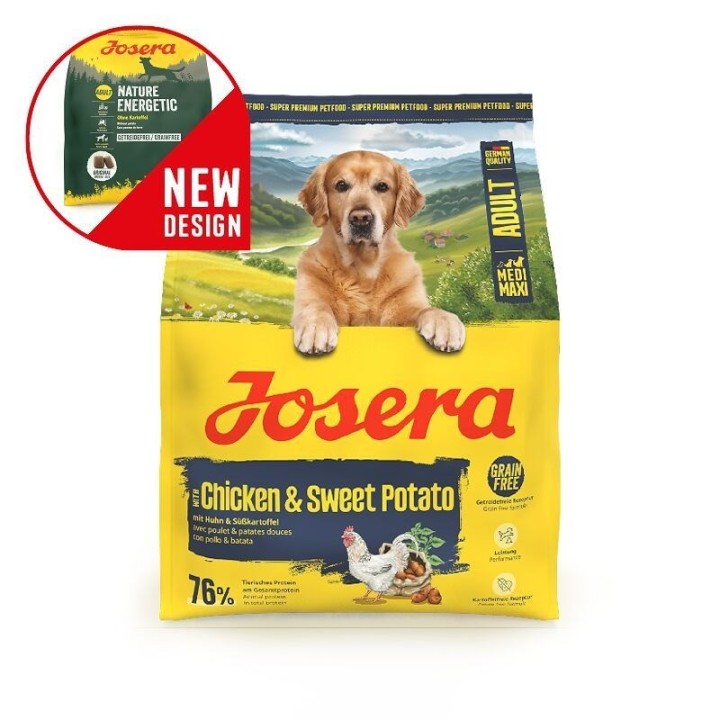 JOSERA Medi/Maxi pollo e patata dolce - cibo secco per cani - 12 5kg