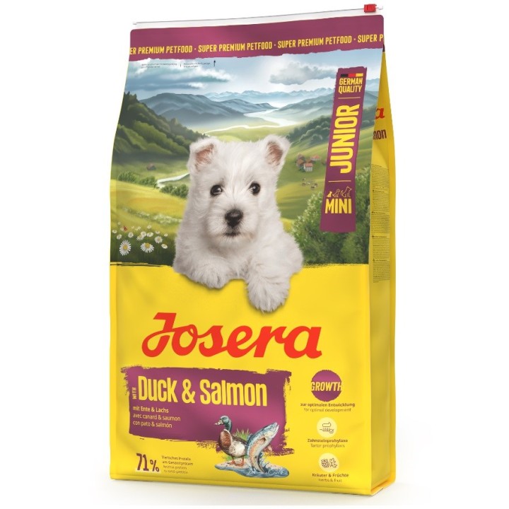 JOSERA Mini Junior anatra e salmone - cibo secco per cani - 900g