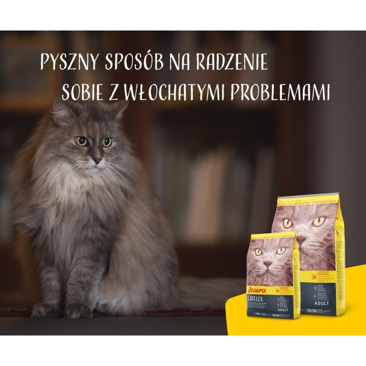 Josera Catelux cibo secco per gatti 2 kg Adult Anatra Pollame
