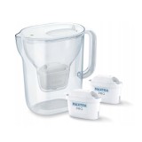 Brita Style Essential + 2 MAXTRA PRO PURE PERFORMANCE (bianco)