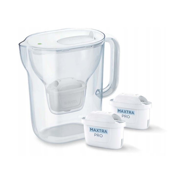Brita Style Essential + 2 MAXTRA PRO PURE PERFORMANCE (bianco)
