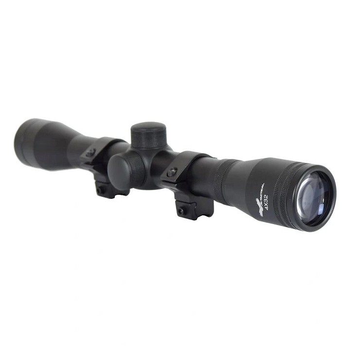 JS-Tactical 4×32 Cannocchiale per fucile con montaggio per guida 11 mm