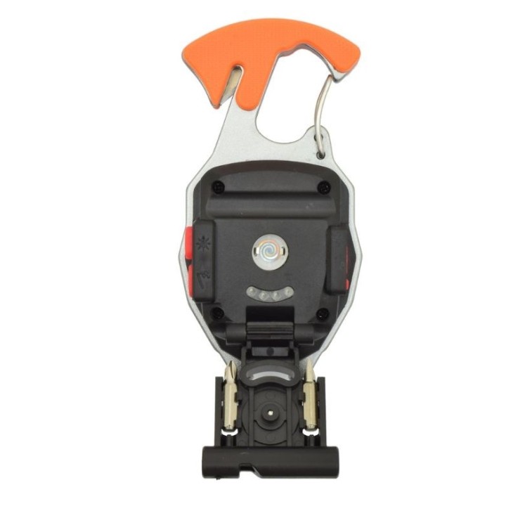 Portachiavi emergenza e tattico Rescue JS-Tactical con torcia LED