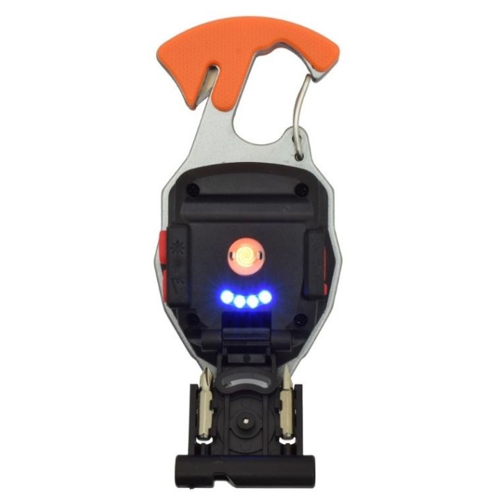 Portachiavi emergenza e tattico Rescue JS-Tactical con torcia LED