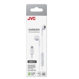 JVC HA-FR17UC USB Type-C auricolari cablati in-ear bianco