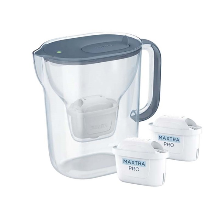 Brita Style Essential + 2 MAXTRA PRO PURE PERFORMANCE (grigio)