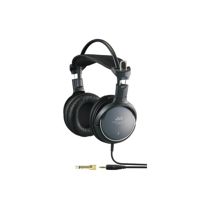 JVC HA-RX700 cuffie cablate archetto nero