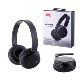 JVC HA-S36W cuffie wireless archetto chiamate/musica Bluetooth nero