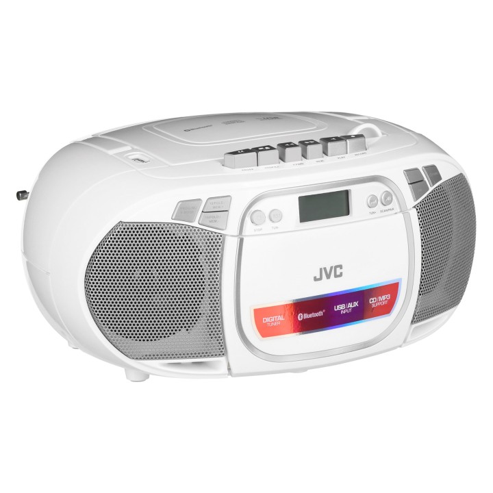 JVC RC-E451W CD lettore portatile CD bianco
