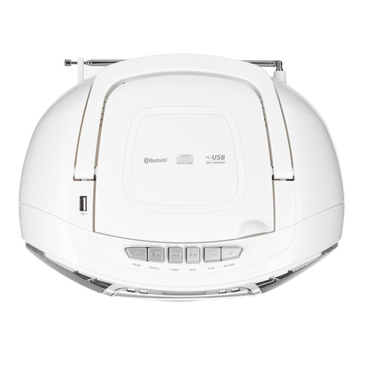 JVC RC-E451W CD lettore portatile CD bianco