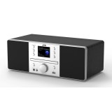 JVC RD-E874B tower Bluetooth 20 W nero argento