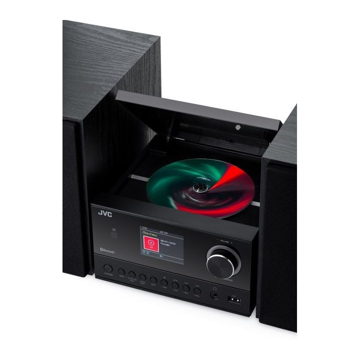 JVC UX-E225B Mini impianto hi-fi nero