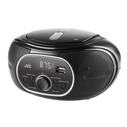 JVC radio RD-E221B Boombox nera