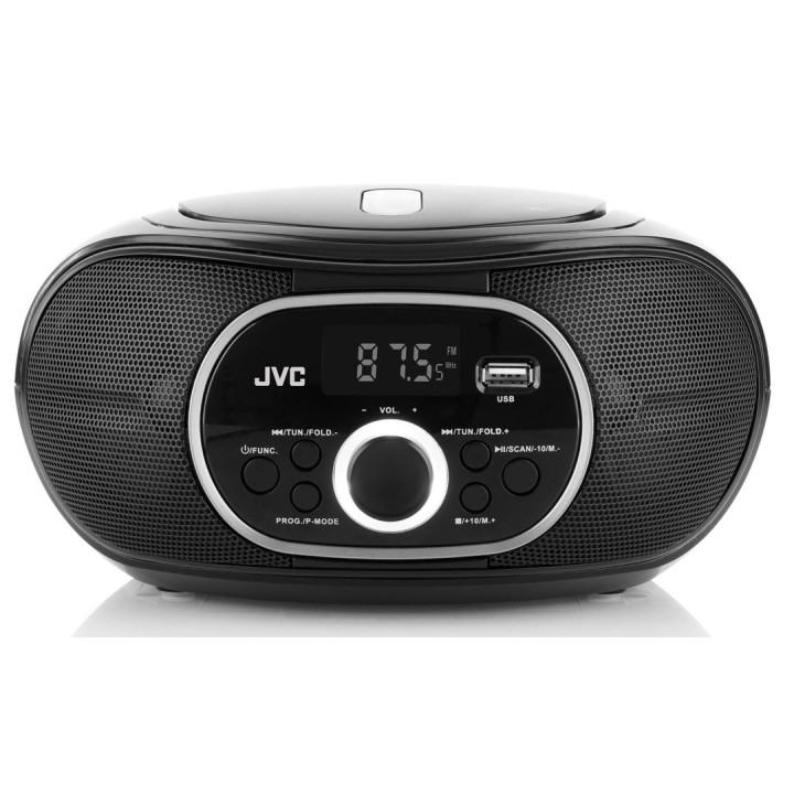 JVC radio RD-E221B Boombox nera