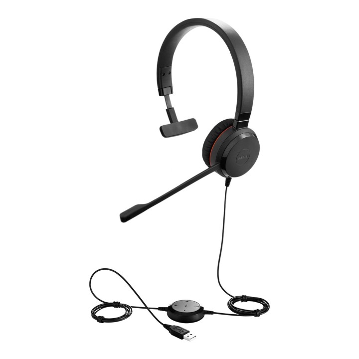 Jabra 5393-829-309 Cuffia/Cuffia Cablata Fascia Ufficio/Call Center Nero