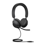 Jabra Evolve2 40 SE Cuffia Cablata Fascia Ufficio/Call center USB Type-C / USB Type-A Nero