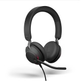 Jabra Evolve2 40 SE Cuffia Cablata Fascia Ufficio/Call center USB Type-C / USB Type-A Nero