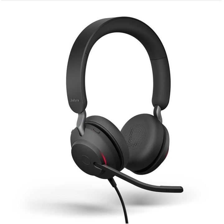Jabra Evolve2 40 SE Cuffia Cablata Fascia Ufficio/Call center USB Type-C / USB Type-A Nero