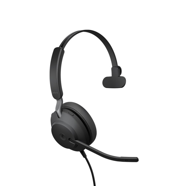 Jabra Evolve2 40 SE Cuffia Cablata Fascia Ufficio/Call center USB Type-C / USB Type-A Nero