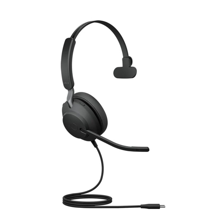 Jabra Evolve2 40 SE Cuffia Cablata Fascia Ufficio/Call center USB Type-C / USB Type-A Nero